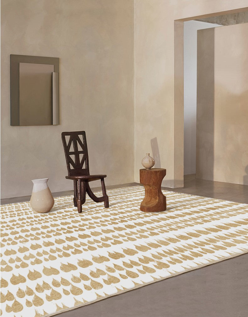 Modern Retro Minimalist Stripe Luxury Carpet │ Decorative Home Large Area Rug Besontique Decoration