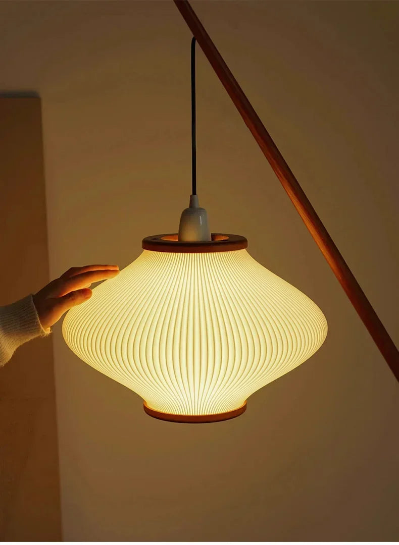 Minimal Nordice style Japandi Tall Floor Lamp Light