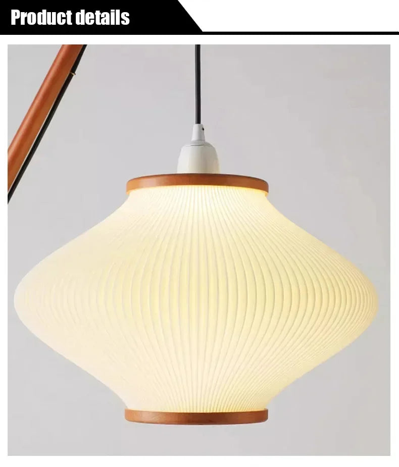 Minimal Nordice style Japandi Tall Floor Lamp Light