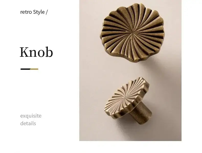 Antique Brass Cabinet Pulls & Drawer Knobs Besontique Home Decor Door Handles