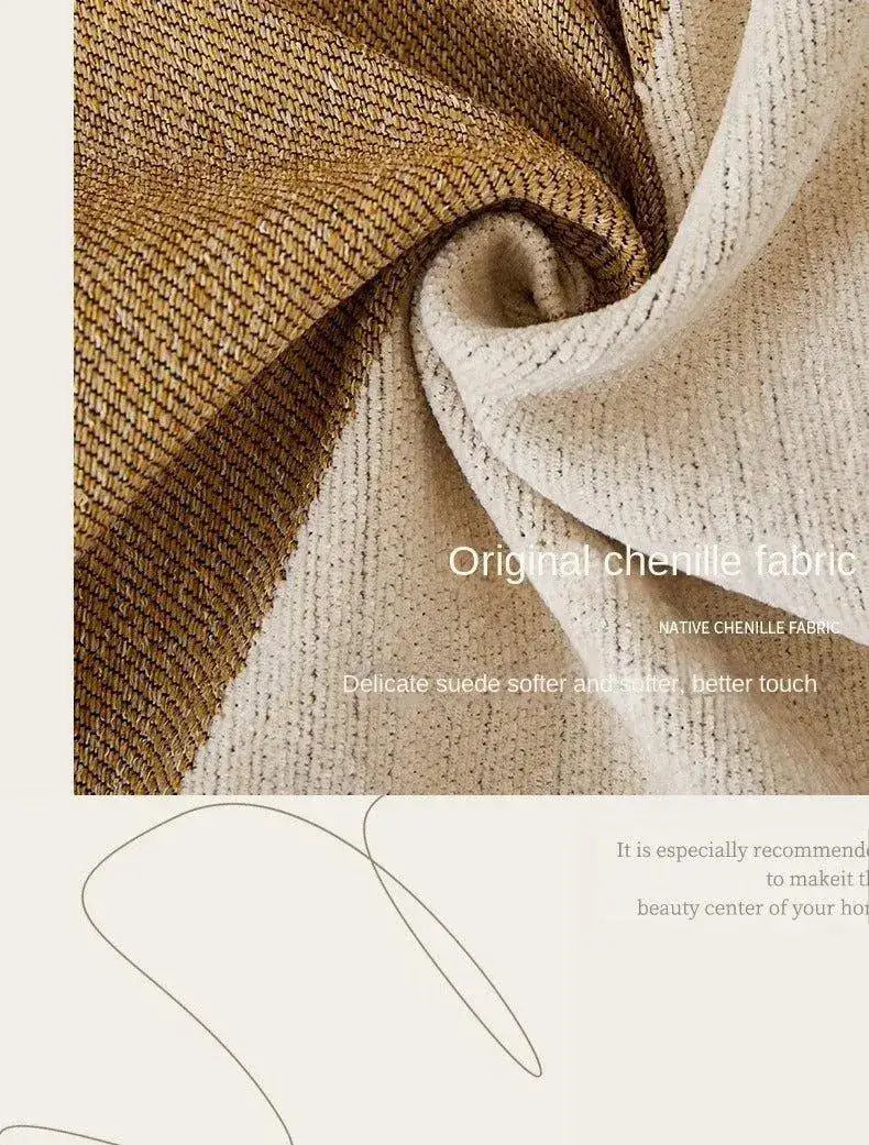 3-chenille-line-pattern-throw-blanket-with-tassel-simple-nordic-jacquard-reversible-double-sided-sofa-cover-besontique-home-35728 - Besontique Home
