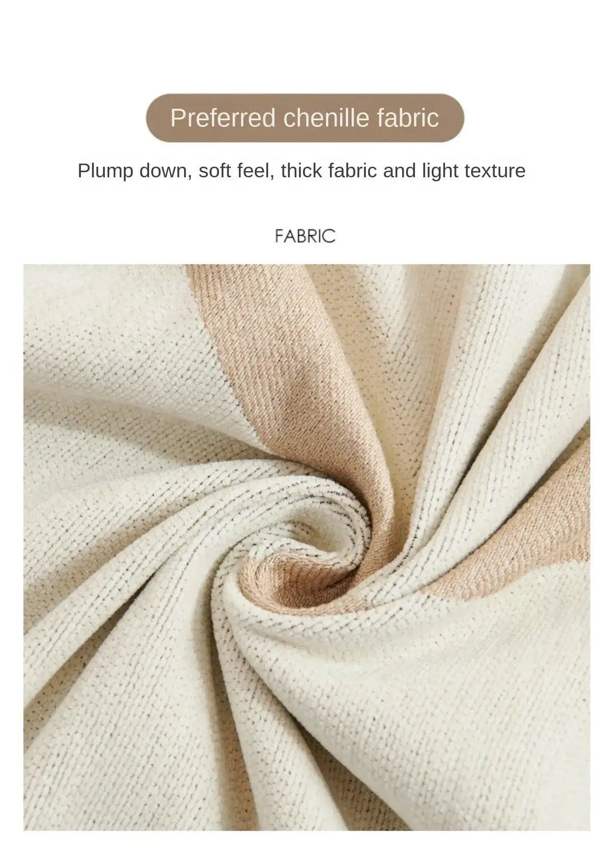 4-chenille-line-pattern-throw-blanket-with-tassel-simple-nordic-jacquard-reversible-double-sided-sofa-cover-besontique-home-33208 - Besontique Home
