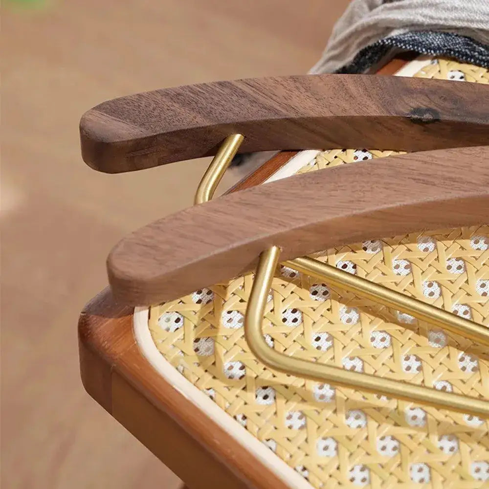 Natural Wood Clothes Hanger with metal Rack │ Modern Wooden Wardrobe Clothing Organizer - Besontique Home
