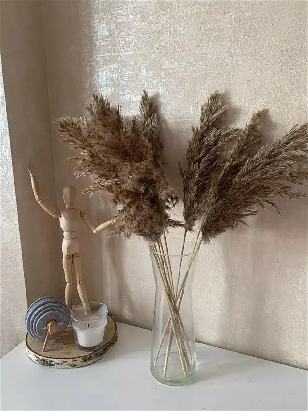 60cm-natural-real-brown-beige-dried-pampas-grass-bouquet-fluffy-feather-for-modern-boho-home-decoration-ornament-besontique-home-88161 - Besontique Home