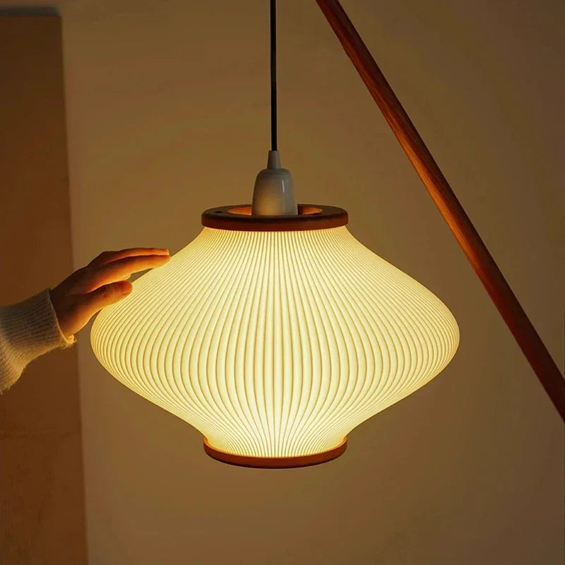 Minimal Nordice style Japandi Tall Floor Lamp Light