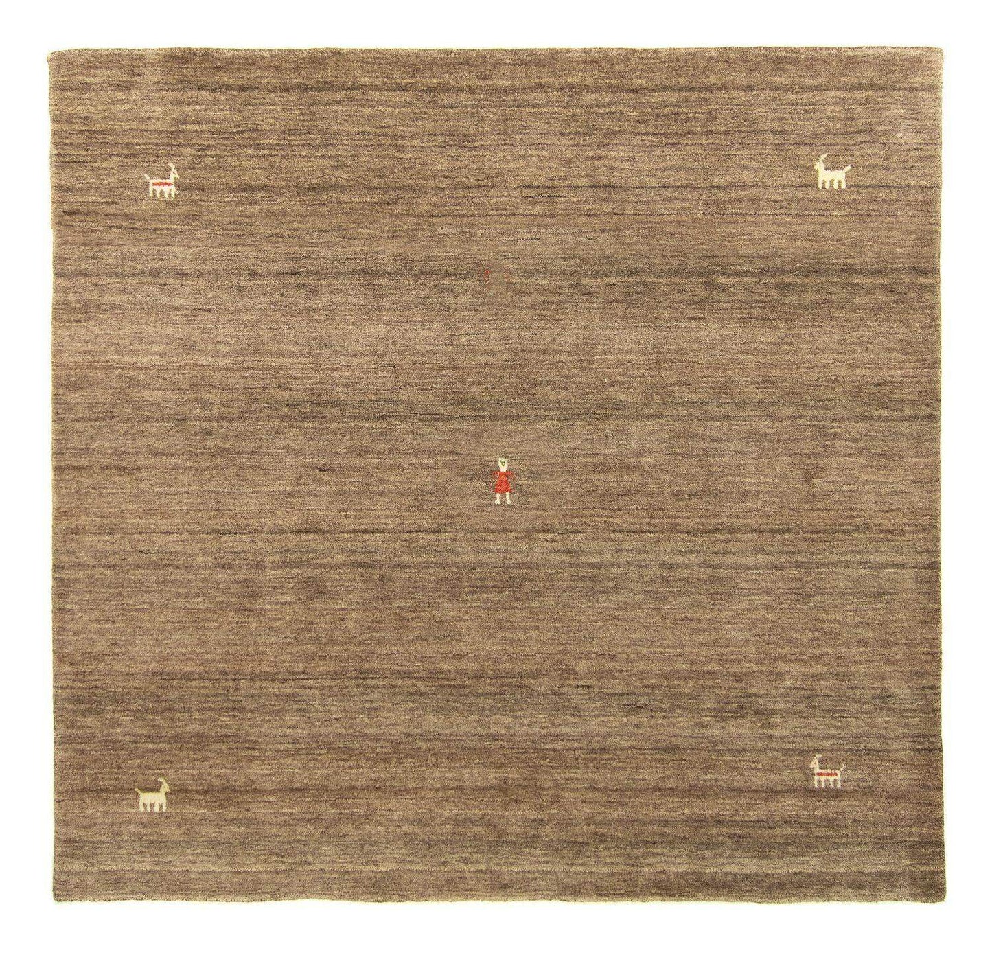 Gabbeh-Teppich - Indus »Sahara« Quadratisch
