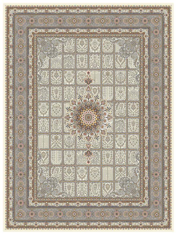 Orientalischer Webteppich - Östliche Eleganz - rechteckig