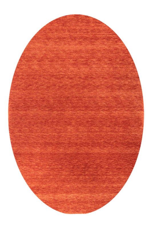 Gabbeh Teppich - Softy - Uni - oval - Besontique Home