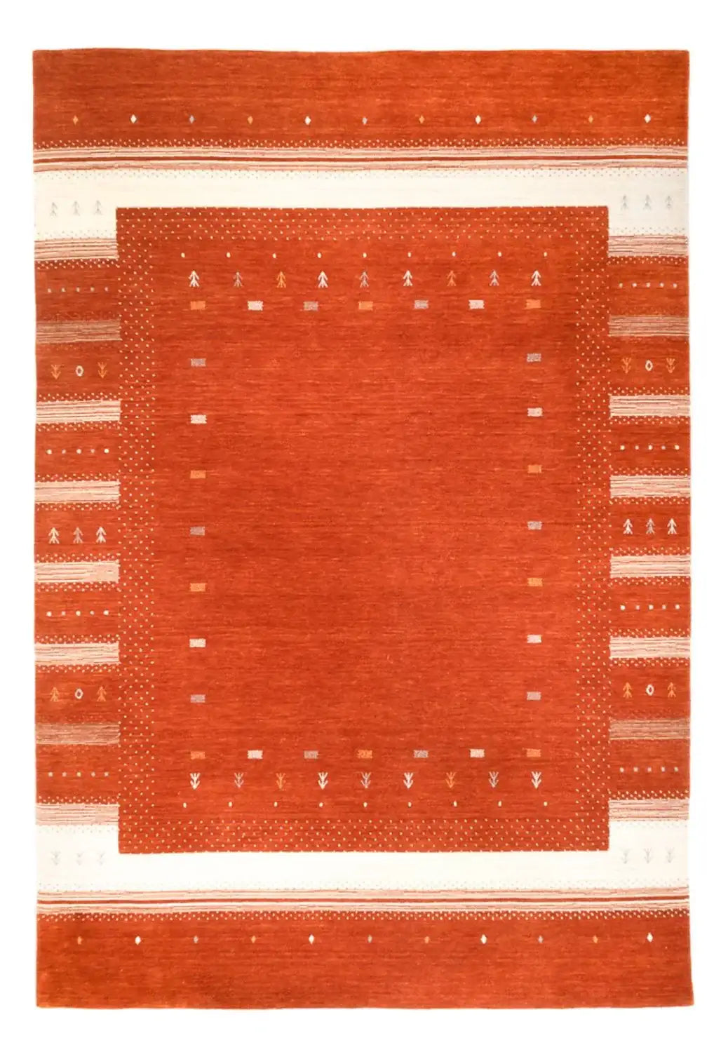 Gabbeh-Teppich - Loribaft Softy - Aurora Flair - rechteckig