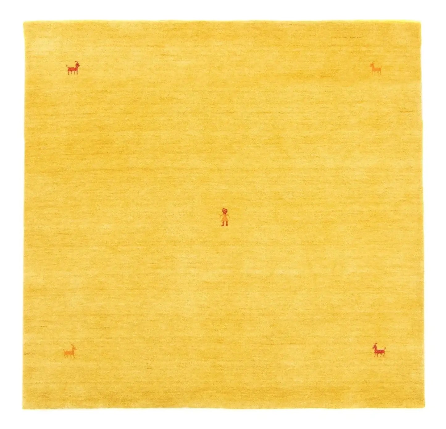 Gabbeh-Teppich - Indus »Sahara« Quadratisch