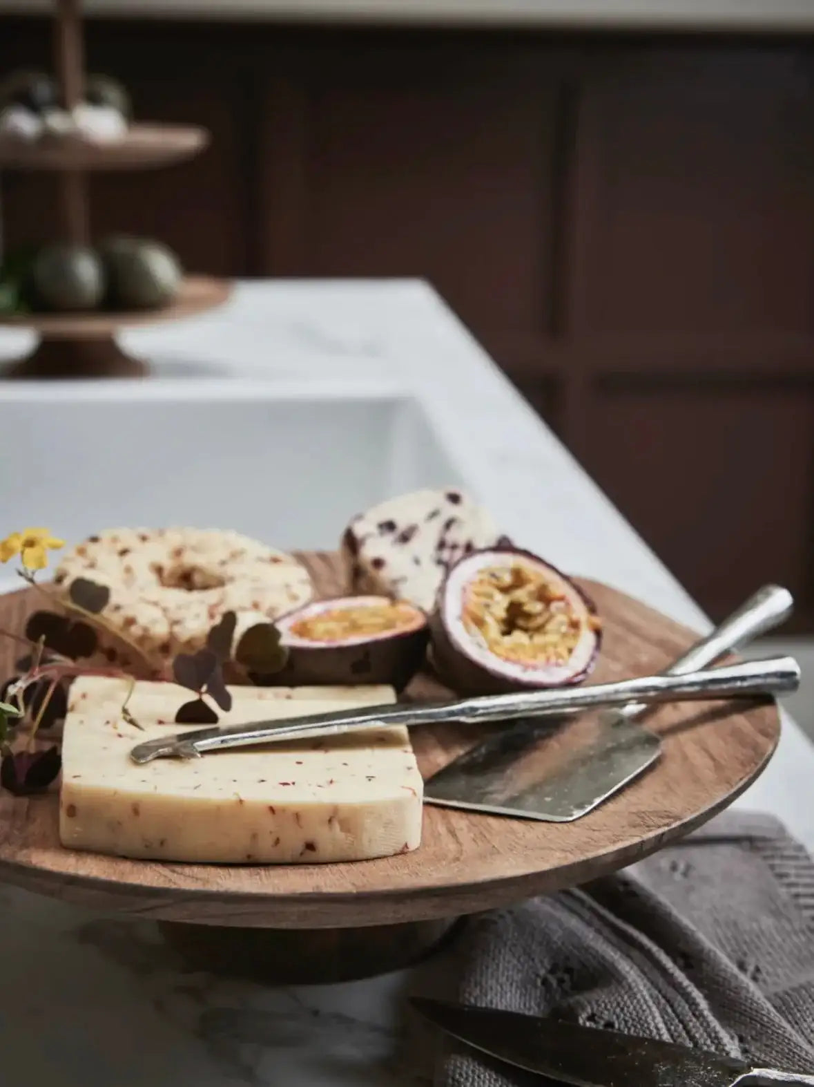 Käsemesser 3er-Set Demilla silber - Besontique Home