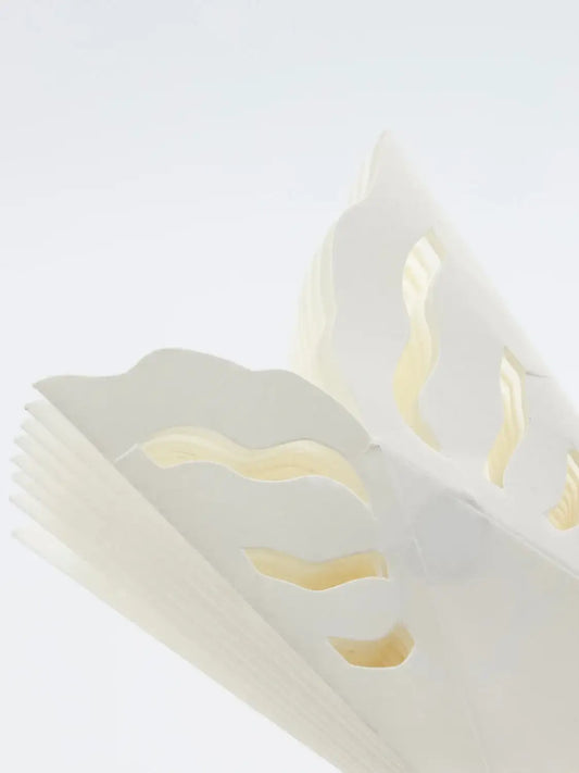 Weihnachtsanhänger HDSnowflake weiß 15cm