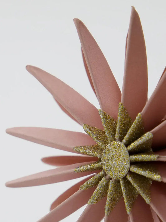 Weihnachtsanhänger 6er Set HDStari rosé 8cm