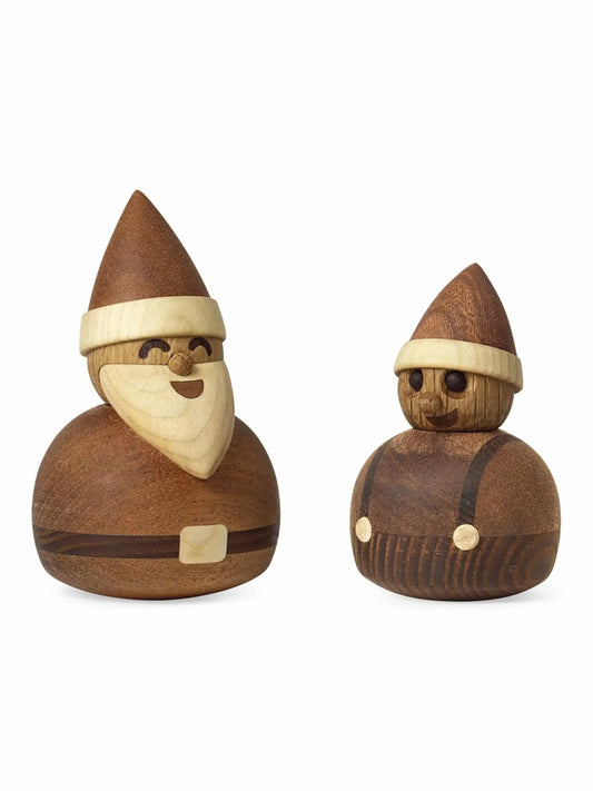 Holzfigur Santa