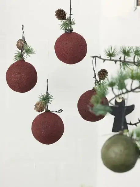 Dekokugel Woodz weinrot