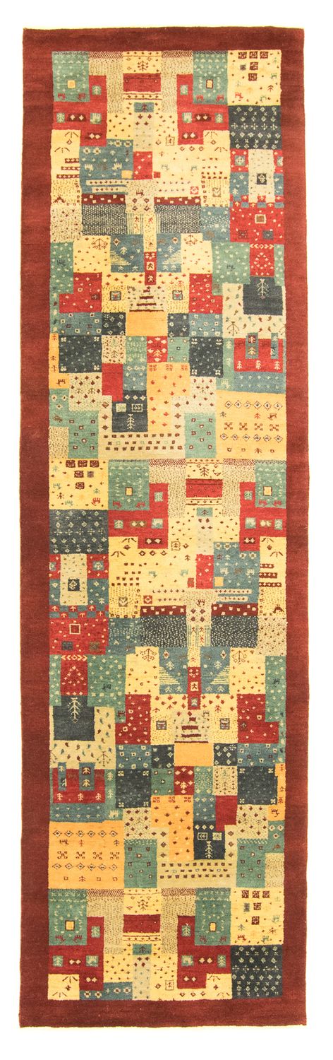 Gabbeh Teppich - Loribaft Indus »Awaro« Läufer - Besontique Home