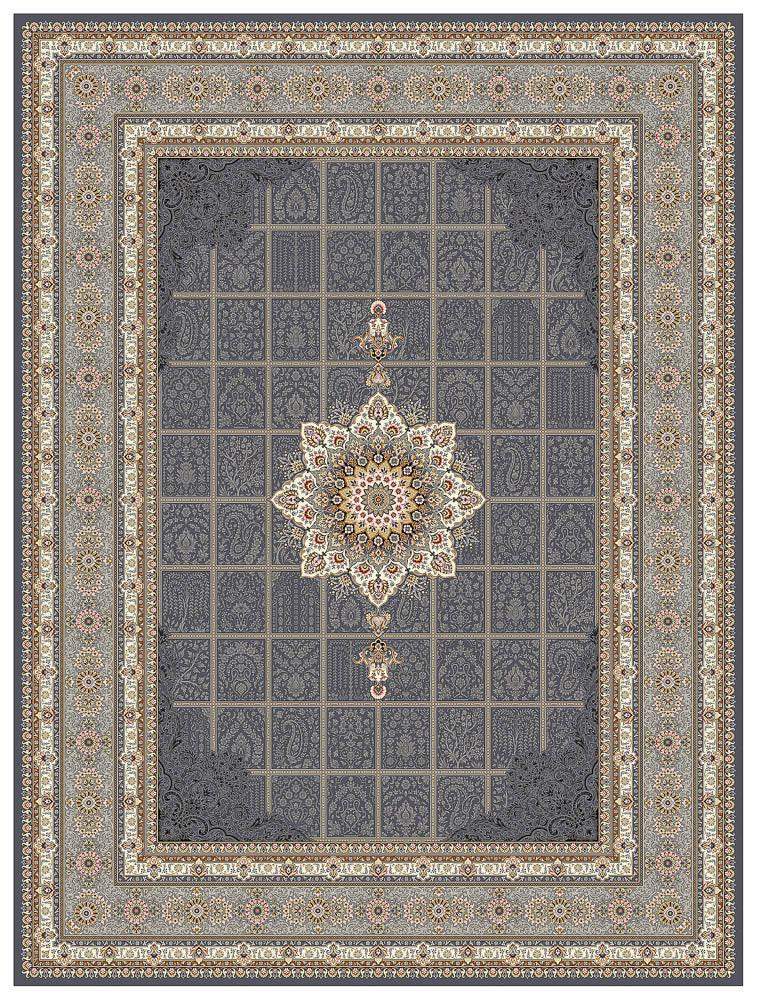 Orientalischer Webteppich - Östliche Eleganz - rechteckig