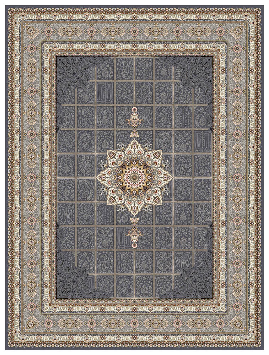 Orientalischer Webteppich - Eastern Elegance - rechteckig - Besontique Home