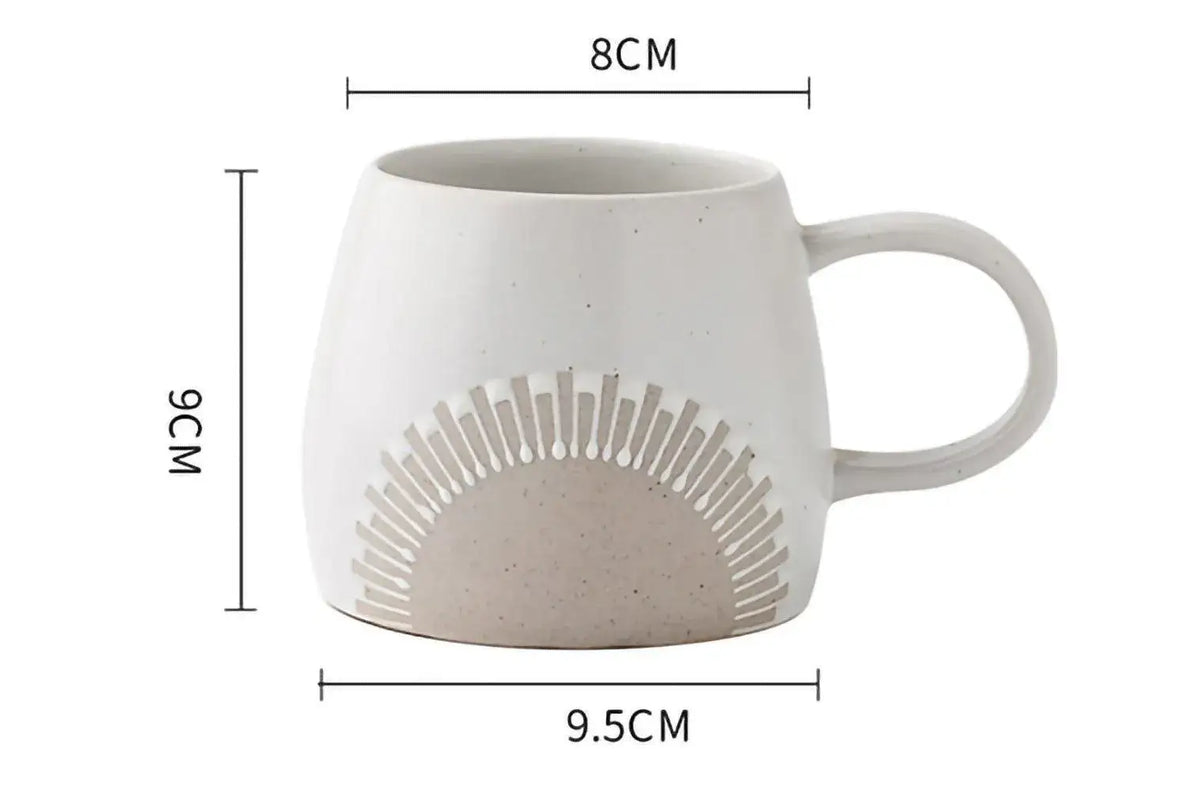 aesthetic-vintage-coffee-mug-cup-ceramic-high-temperature-resistance-big-belly-cup-kitchenware-besontique-home-43538 - Besontique Home