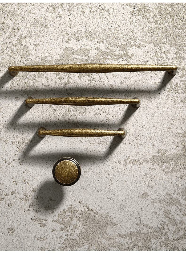 American Vintage Bronze Antique Silver Furniture Door Knob │ Kitchen Drawer Wardrobe Handles - Besontique Home