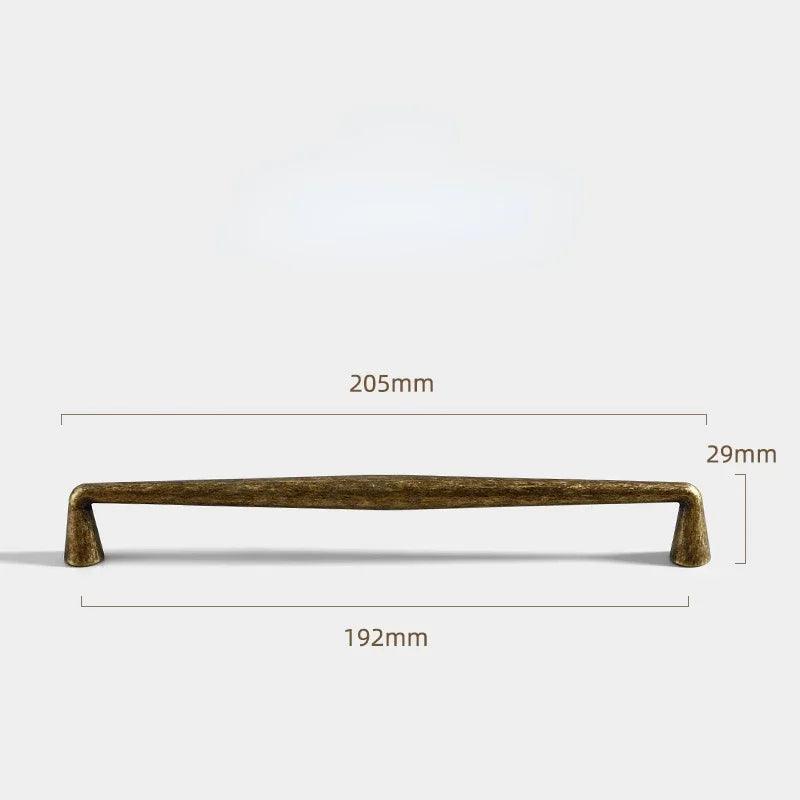 American Vintage Bronze Antique Silver Furniture Door Knob │ Kitchen Drawer Wardrobe Handles - Besontique Home