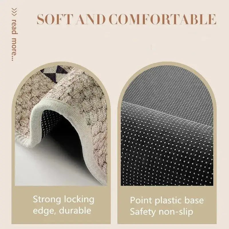 antique-style-rounded-corner-non-slip-floor-mat-besontique-home-60389 - Besontique Home