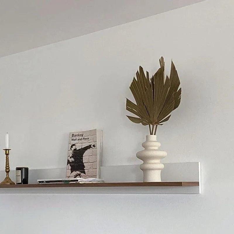 Beige Nordic Ceramics Dried Flower Vase │ Pampas Grass Pot Set│ Home Ornaments Decorations Gifts - Besontique Home
