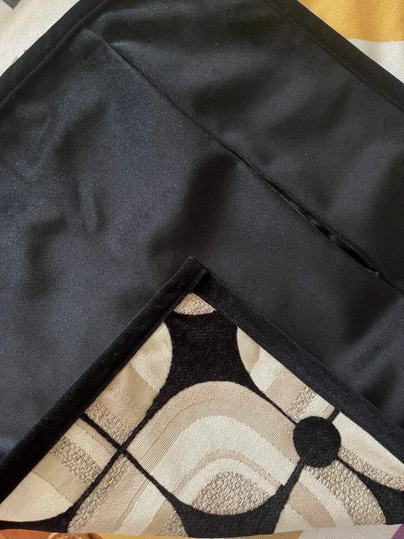 black-khaki-beige-geometric-pattern-cushion-cover-modern-nordic-decorative-pillowcase-besontique-home-23555 - Besontique Home