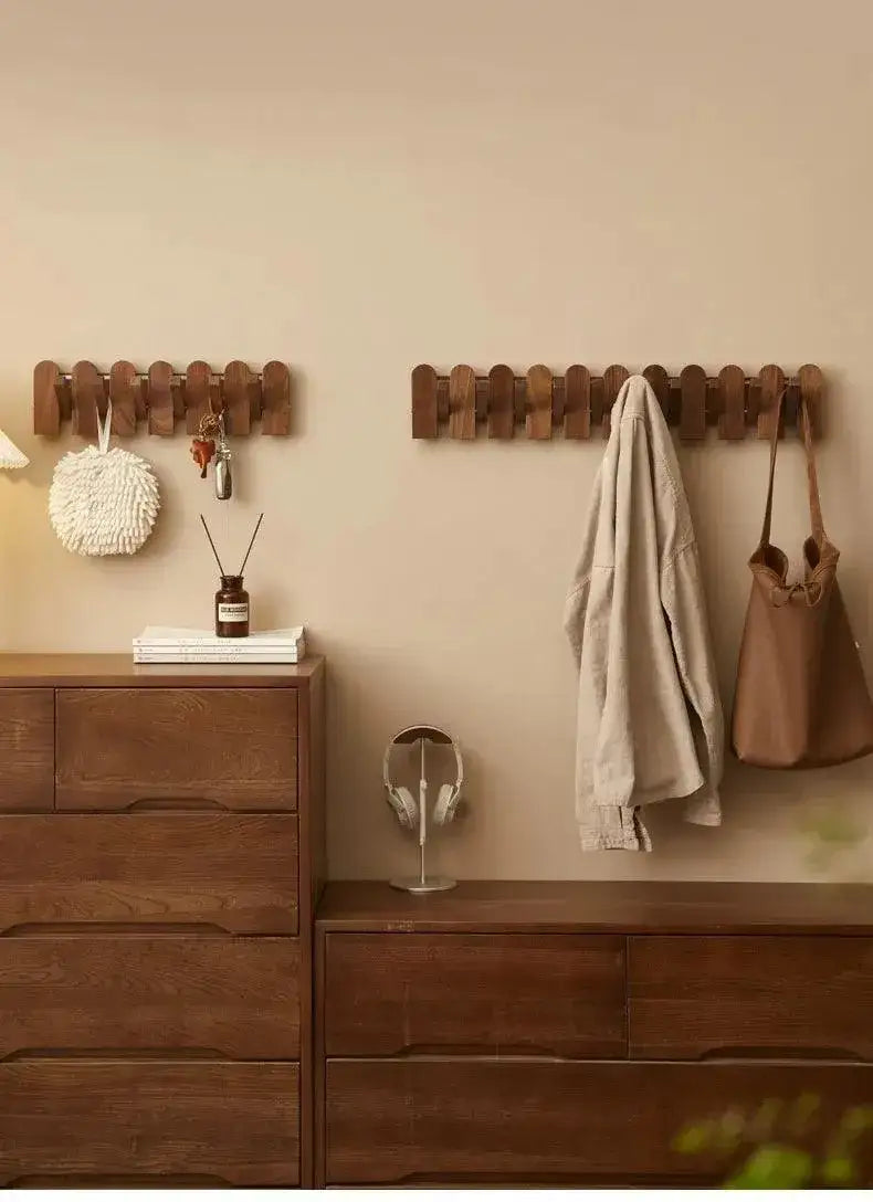 black-walnut-foldable-wall-hanging-hooks-hanger-modern-nordic-rack-for-clothes-bags-coat-entrance-door-home-decoration-besontique-home-10461 - Besontique Home