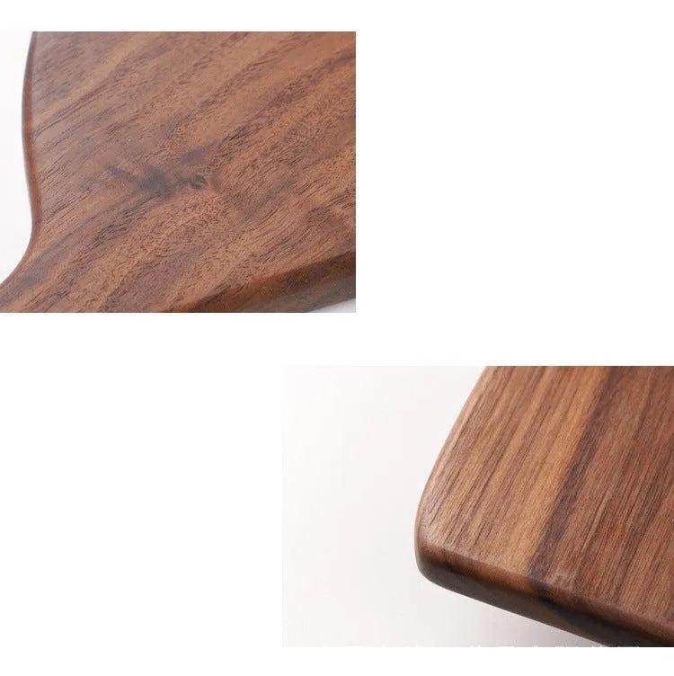 Black Walnut Wood Tray Solid Chopping Boards │ Modern Decorative Platter Kitchenware - Besontique Home