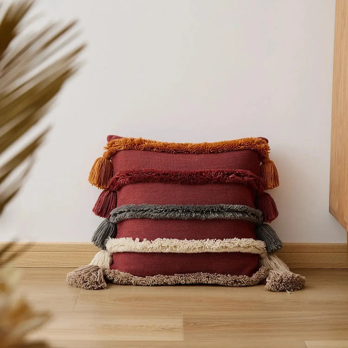 bohemian-stripe-knitted-cushion-cover-with-tassels-home-decor-tufted-throw-pillow-case-besontique-11 - Besontique Home