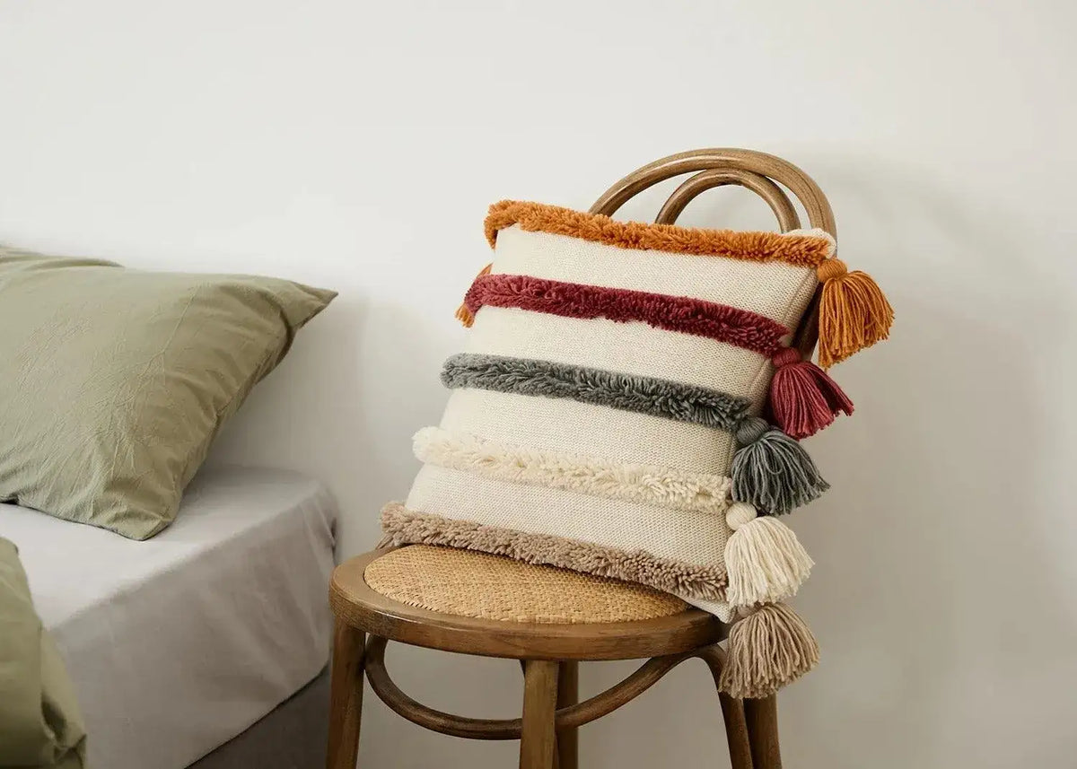 bohemian-stripe-knitted-cushion-cover-with-tassels-home-decor-tufted-throw-pillow-case-besontique-17 - Besontique Home