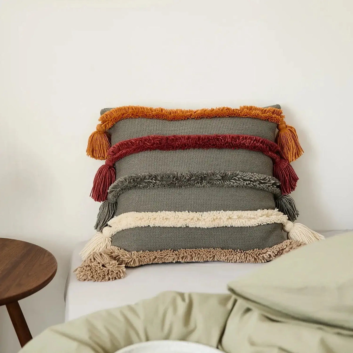 bohemian-stripe-knitted-cushion-cover-with-tassels-home-decor-tufted-throw-pillow-case-besontique-24 - Besontique Home