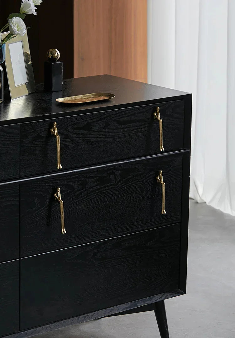 Brass Gold Silver Creative Furniture Door Knob │ Modern Nordic Kitchen Drawer Wardrobe Handles - Besontique Home