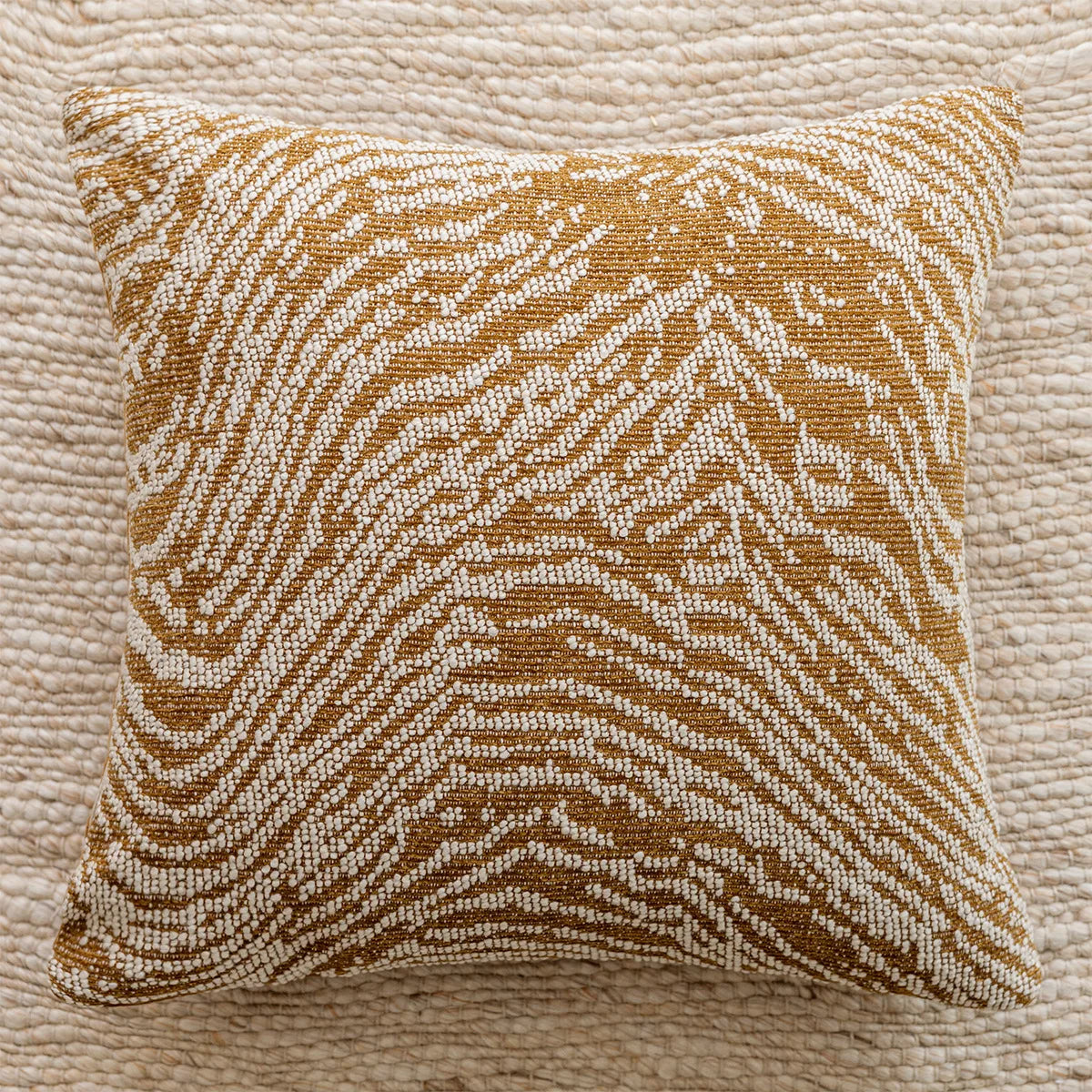 Brown Beige Geometric Chenille Cushion Cover │ Nordic Minimal Home Throw Pillow Covers - Besontique Home