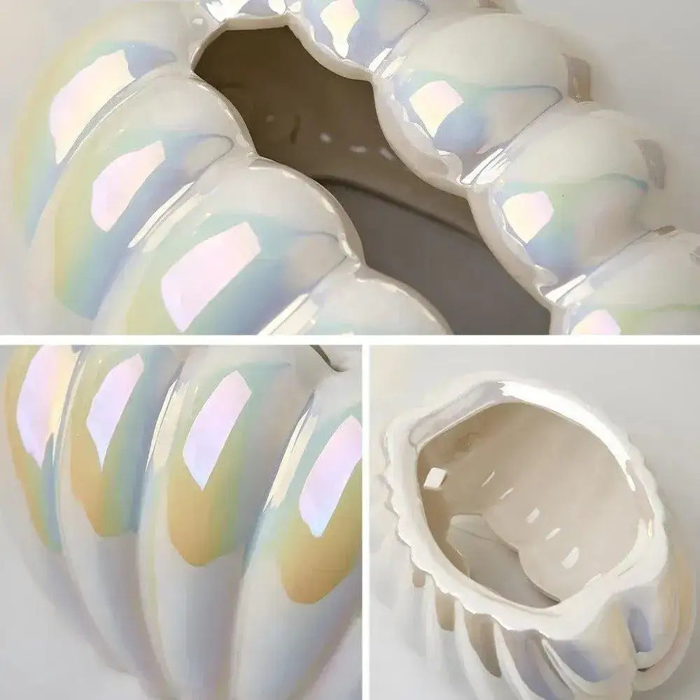 ceramics-shell-shaped-tissue-box-case-modern-decorative-napkin-holder-organizer-besontique-home-31036 - Besontique Home