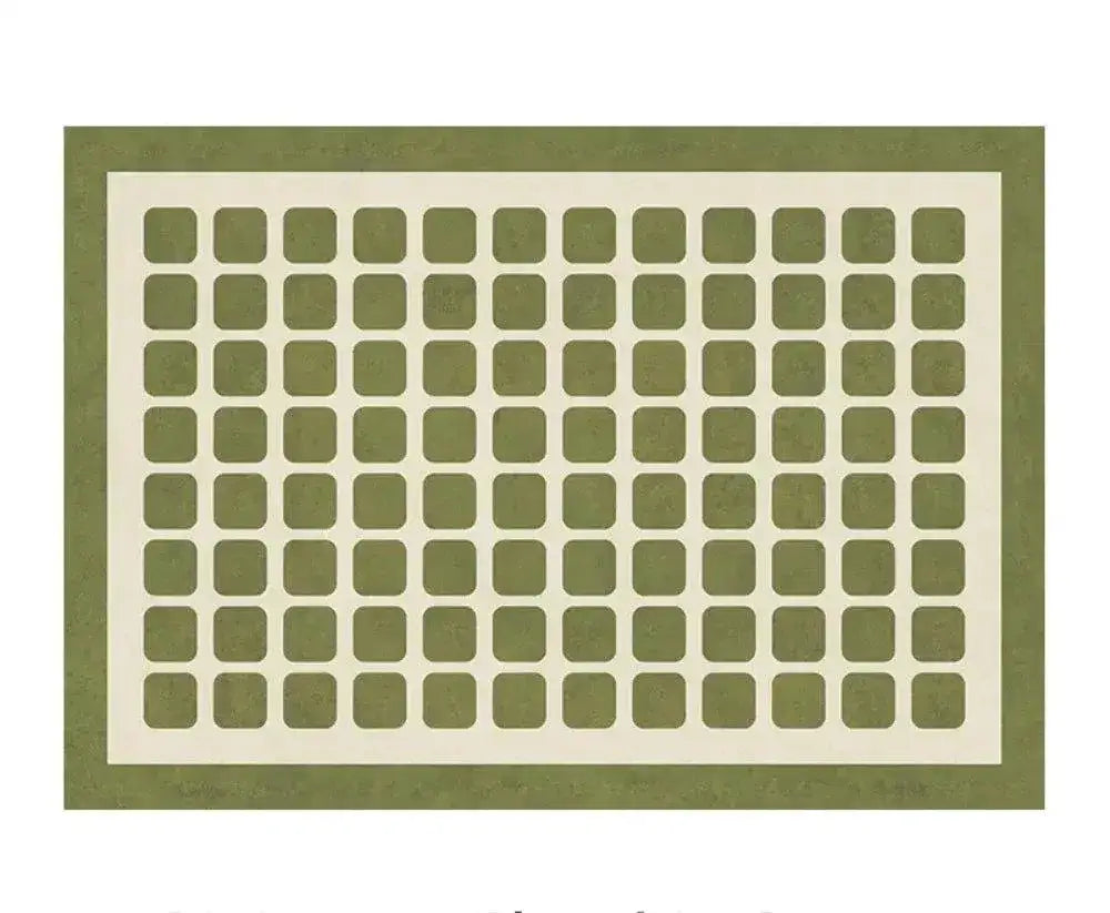 checkerboard-pattern-home-decor-carpet-modern-geometric-decorative-floor-rug-besontique-home-12071 - Besontique Home