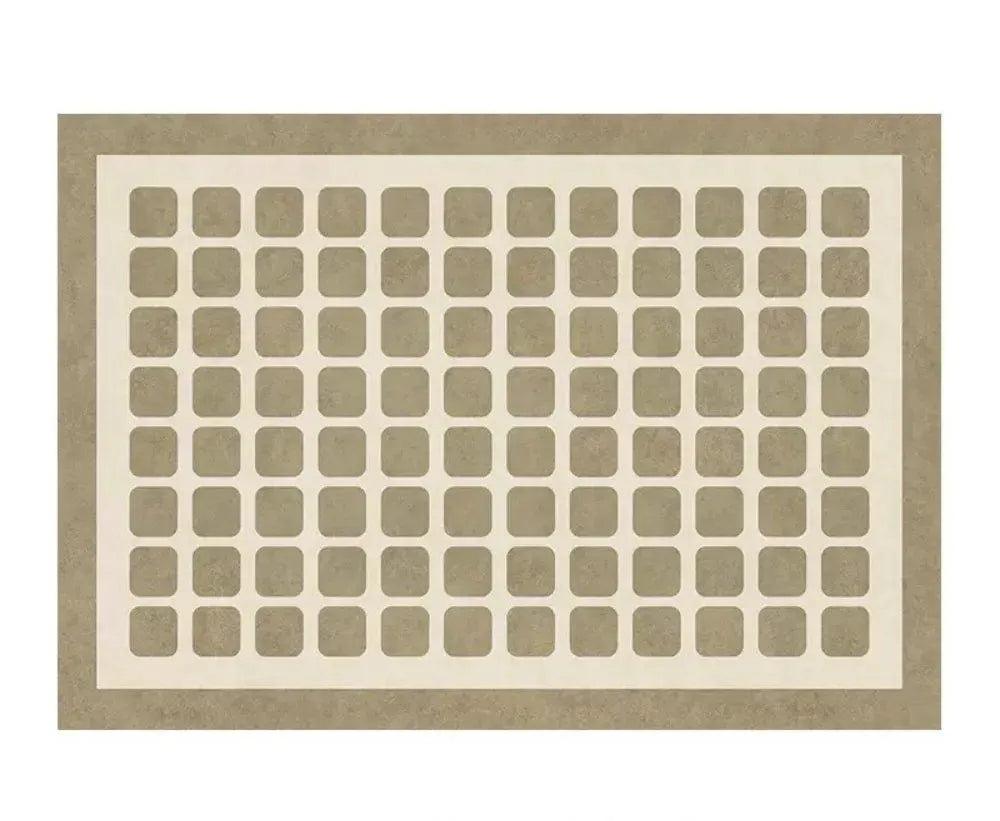 Checkerboard Pattern Home Decor Carpet │ Modern Geometric Decorative Floor Rug - Besontique Home