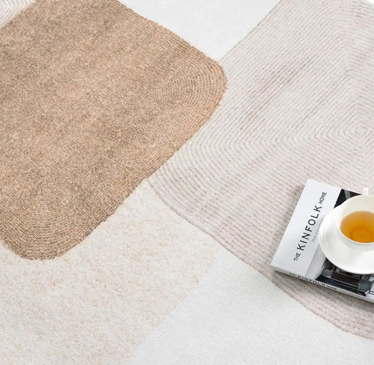classical-post-modern-neutral-tone-irregular-carpet-modern-retro-american-large-area-carpet-rug-besontique-22 - Besontique Home