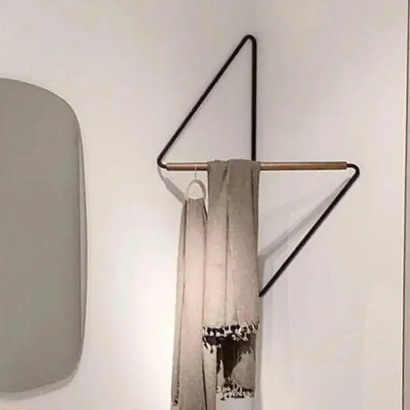 corner-wooden-metal-wall-hanger-minimal-designer-style-coat-clothes-rack-besontique-home-27882 - Besontique Home