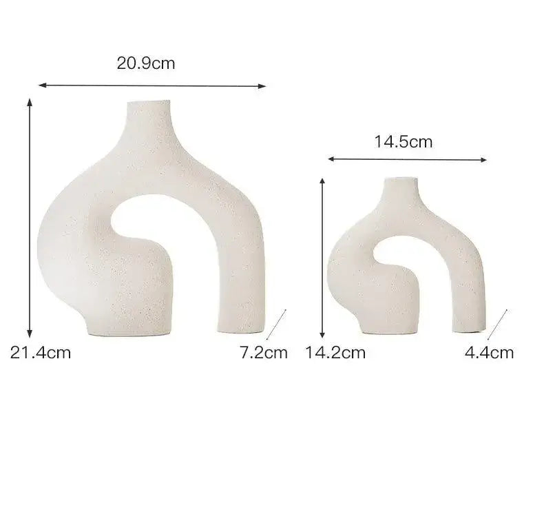 european-style-ceramic-bisque-vase-set-modern-beige-dried-flower-pot-besontique-home-20871 - Besontique Home