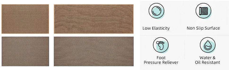 faux-woven-washable-non-slip-kitchen-rug-faux-sisal-running-floor-mat-besontique-home-11363 - Besontique Home