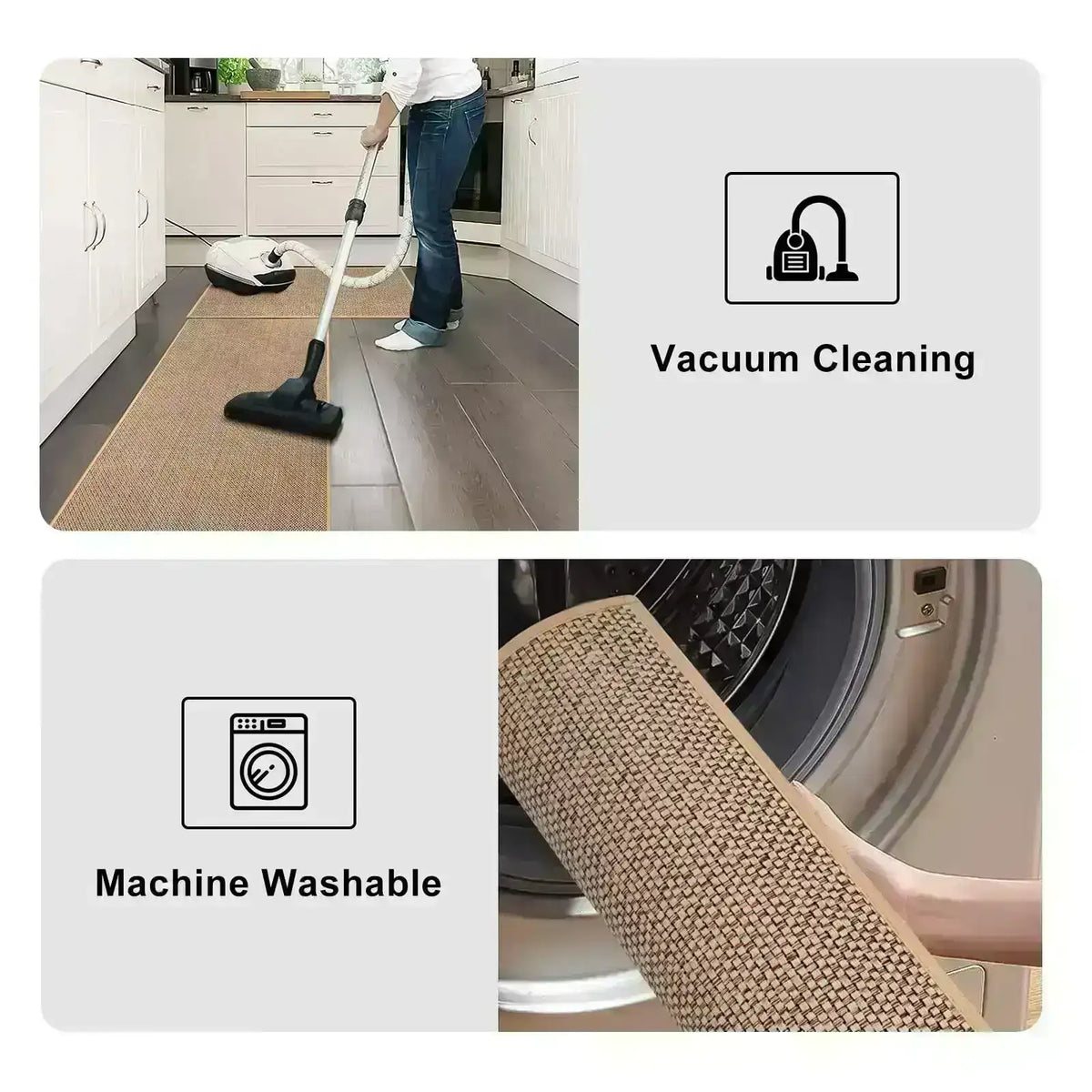 faux-woven-washable-non-slip-kitchen-rug-faux-sisal-running-floor-mat-besontique-home-11550 - Besontique Home
