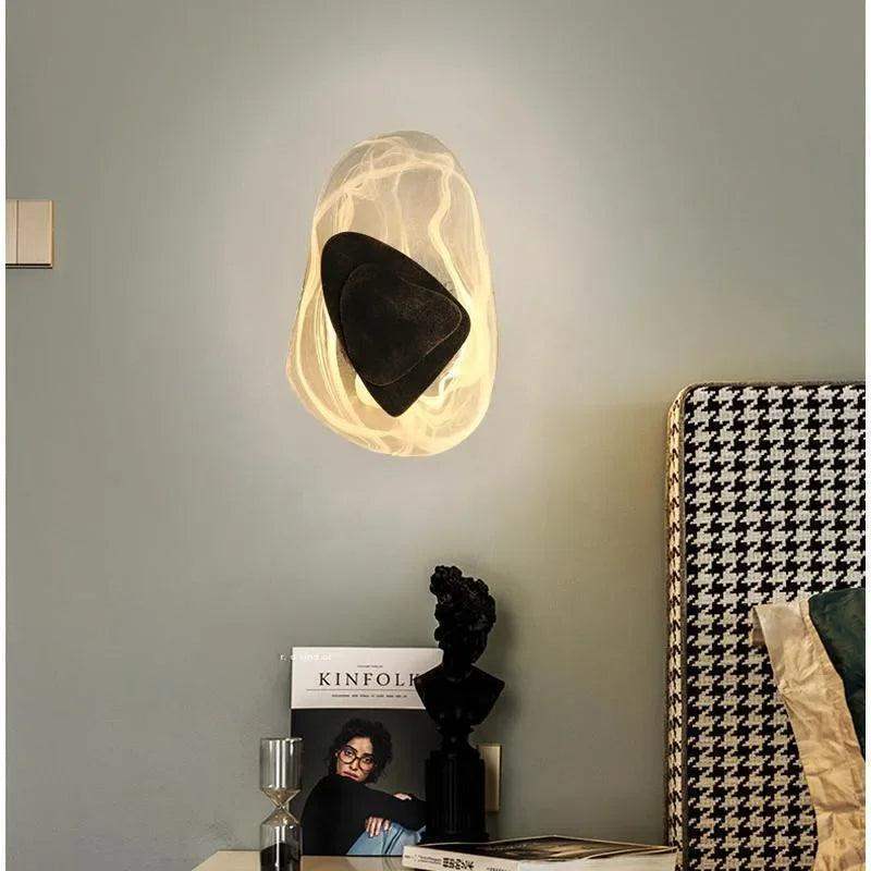 geometric-design-modern-led-wall-light-lamp-goldblackrust-bedside-wall-mounted-lighting-besontique-home-34516 - Besontique Home