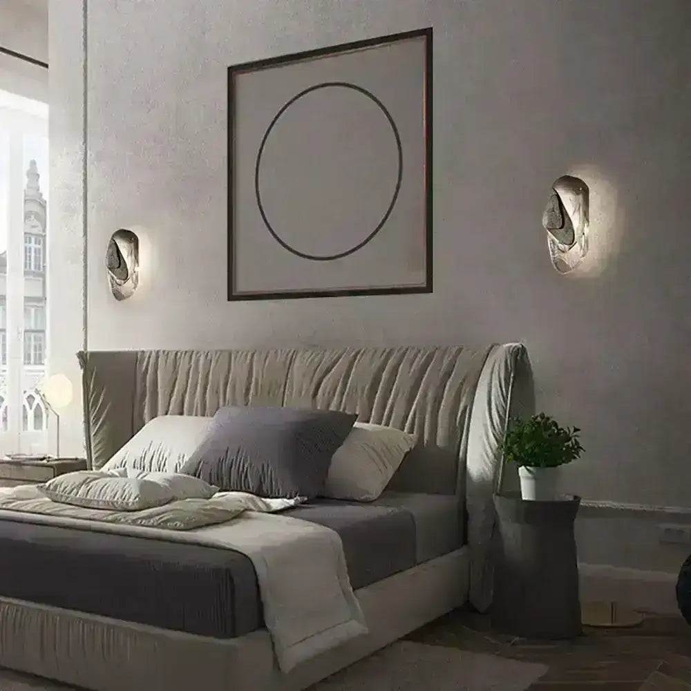 geometric-design-modern-led-wall-light-lamp-goldblackrust-bedside-wall-mounted-lighting-besontique-home-45355 - Besontique Home