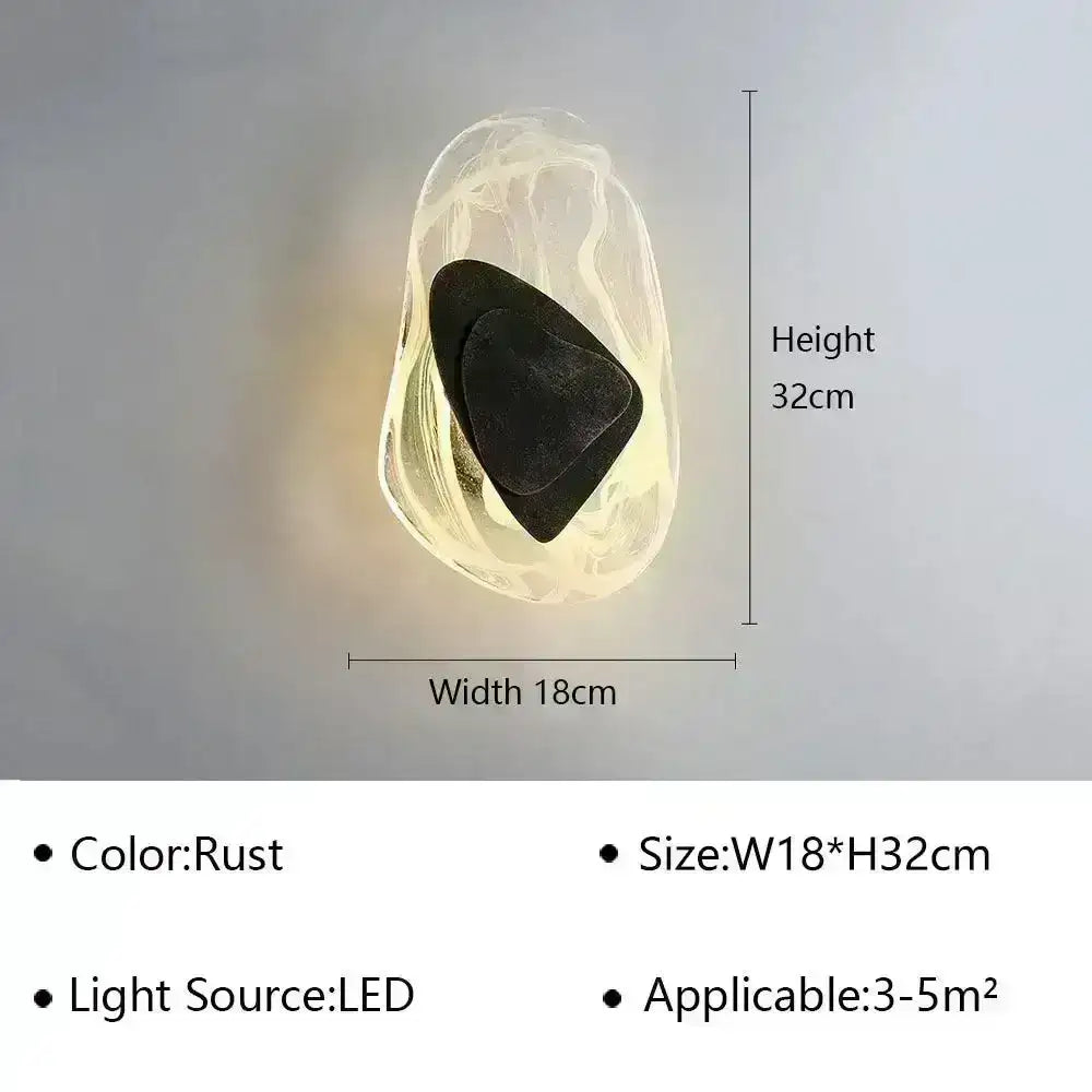 geometric-design-modern-led-wall-light-lamp-goldblackrust-bedside-wall-mounted-lighting-besontique-home-64217 - Besontique Home