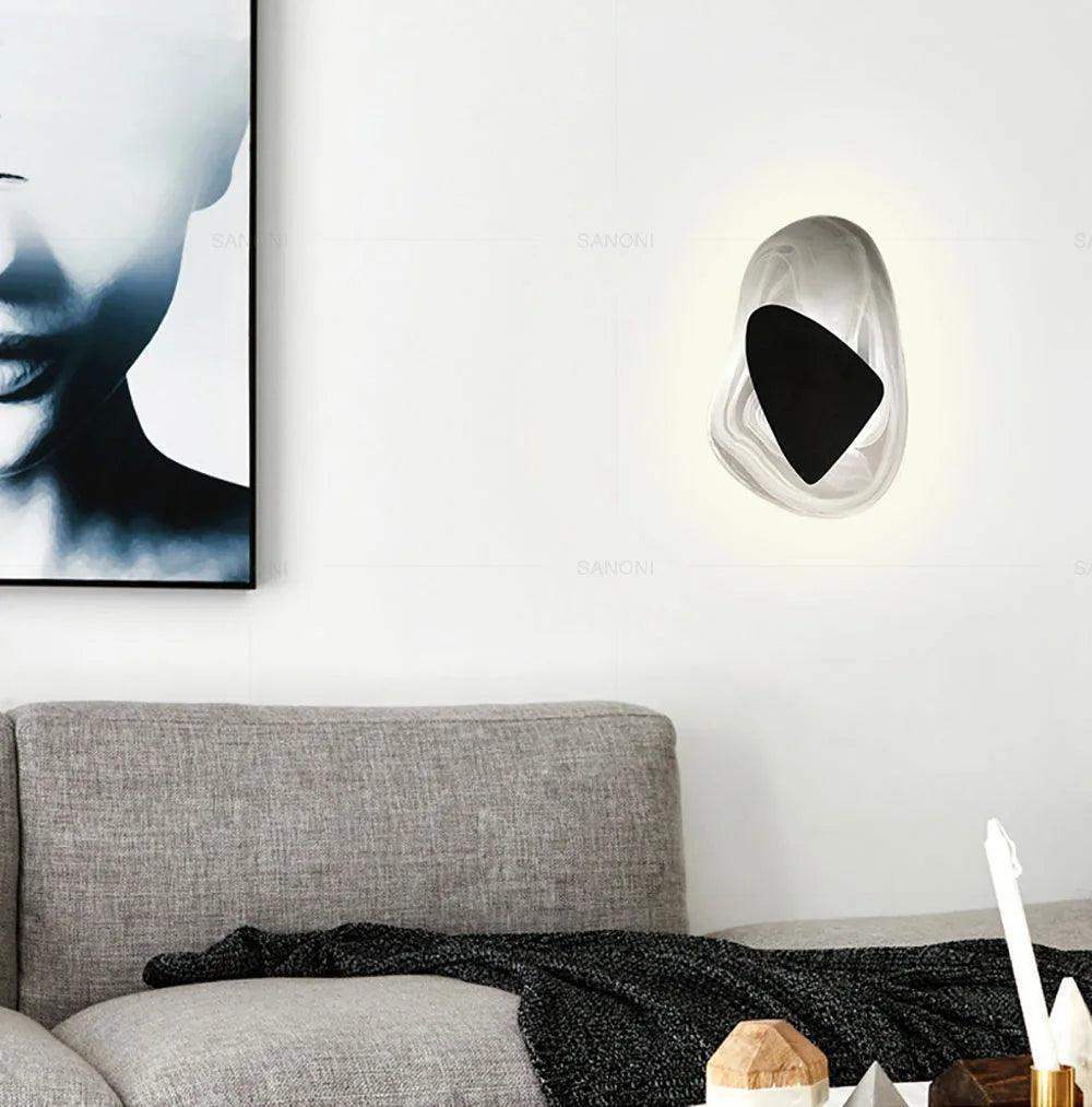 geometric-design-modern-led-wall-light-lamp-goldblackrust-bedside-wall-mounted-lighting-besontique-home-72552 - Besontique Home