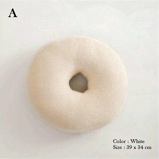 Geometric Solid Plush Sofa Cushions │ Neutral Tone Decorative Throw Pillows - Besontique Home