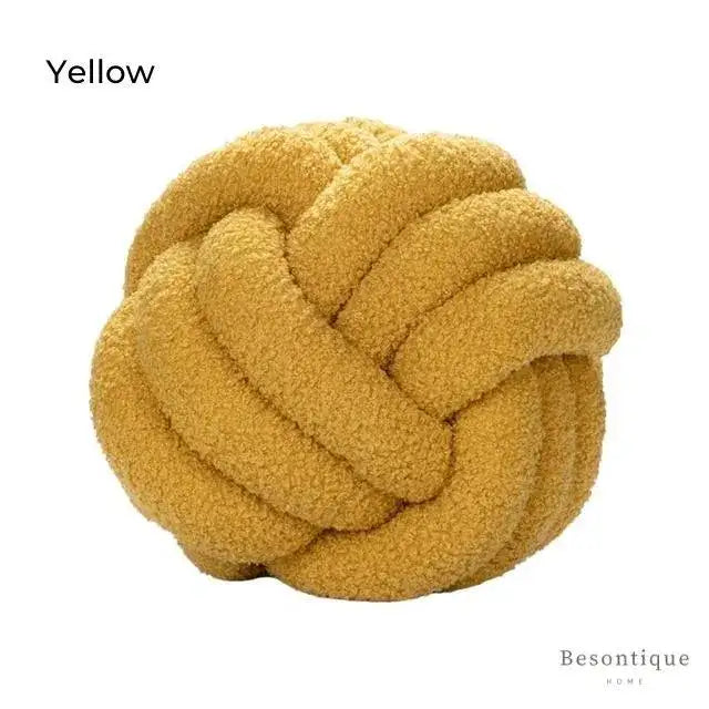 hand-woven-knotted-ball-cushion-sofa-living-room-decorative-spherical-throw-pillow-besontique-home-45780 - Besontique Home