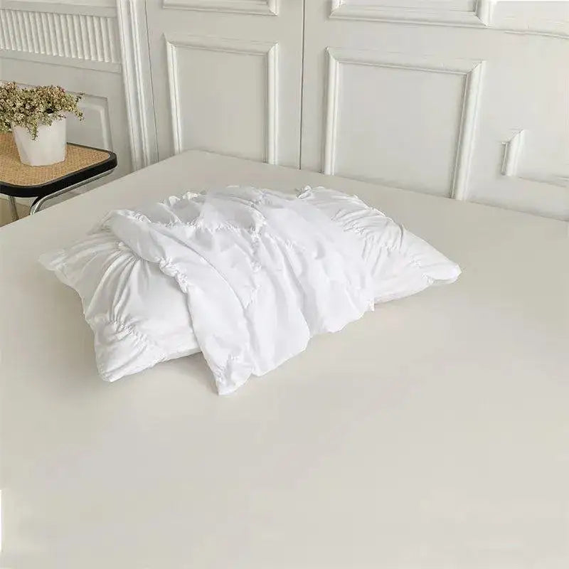 high-end-three-dimensional-pinch-pleated-bedding-set-modern-boho-quilt-bed-duvet-cover-pillow-case-besontique-home-42418 - Besontique Home